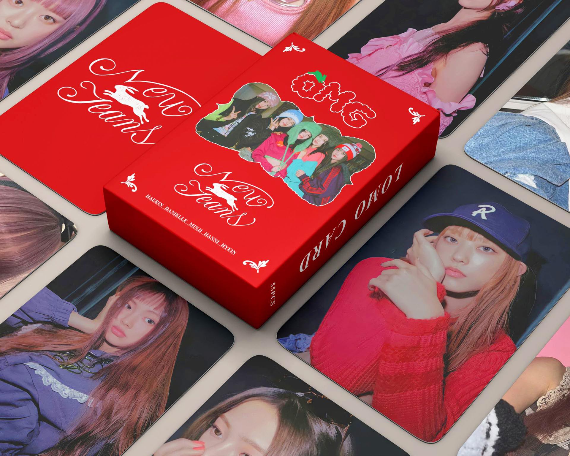 Amazon.com: Funwaretech New Jeans OMG Photocards Set 55Pcs 2023